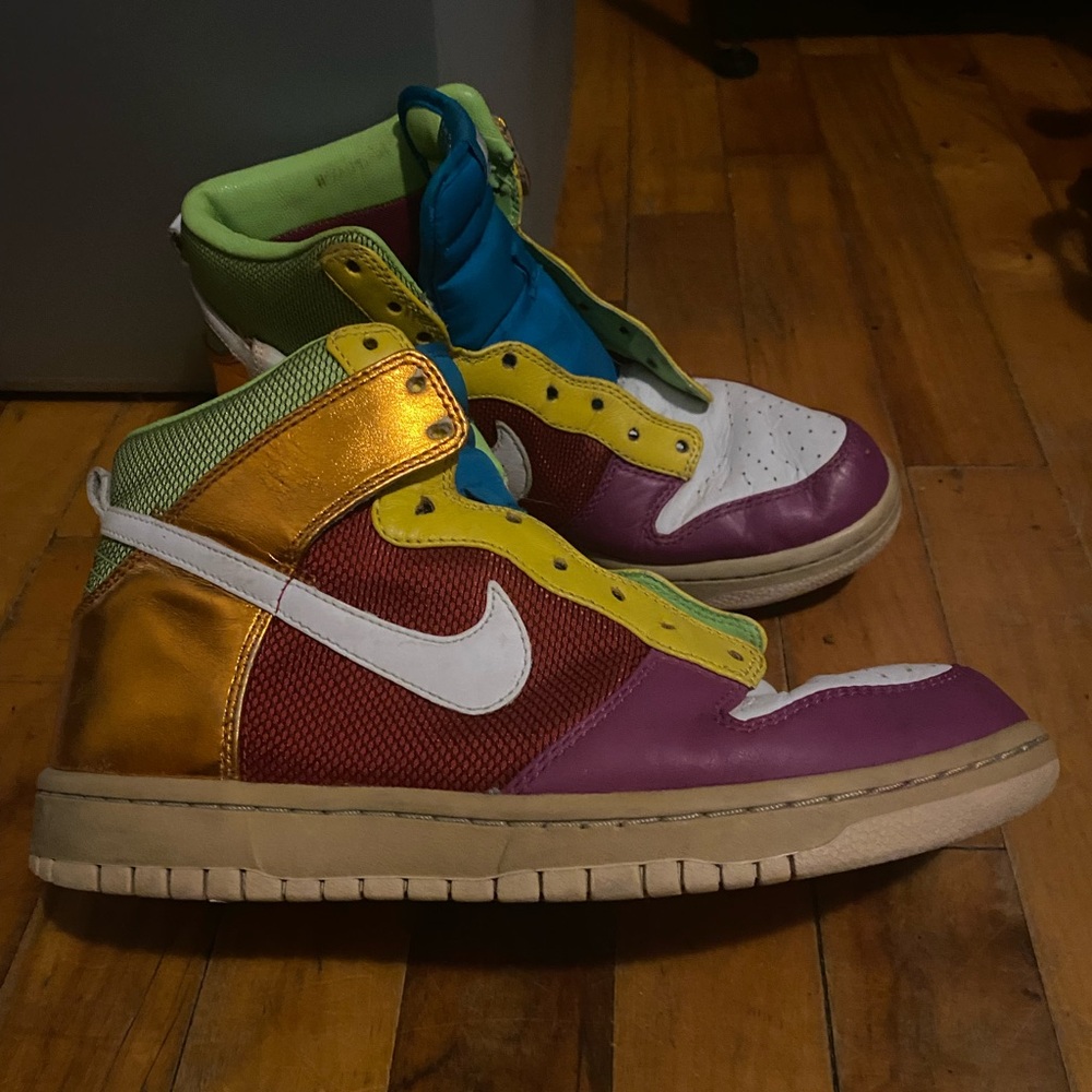 Nike Multicolor High-Top Sneakers - Picture 5 of 7